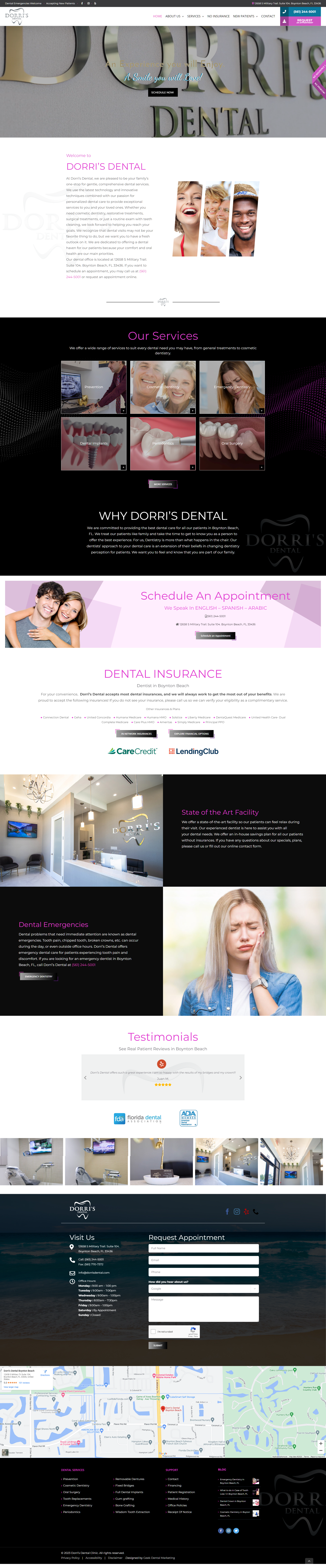 Website for Dentists