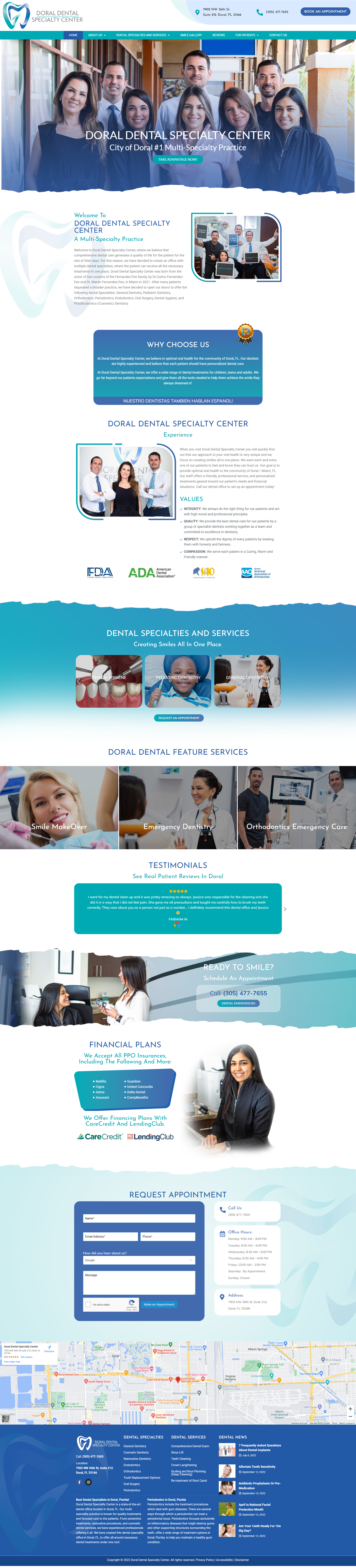 Web Design Dentists