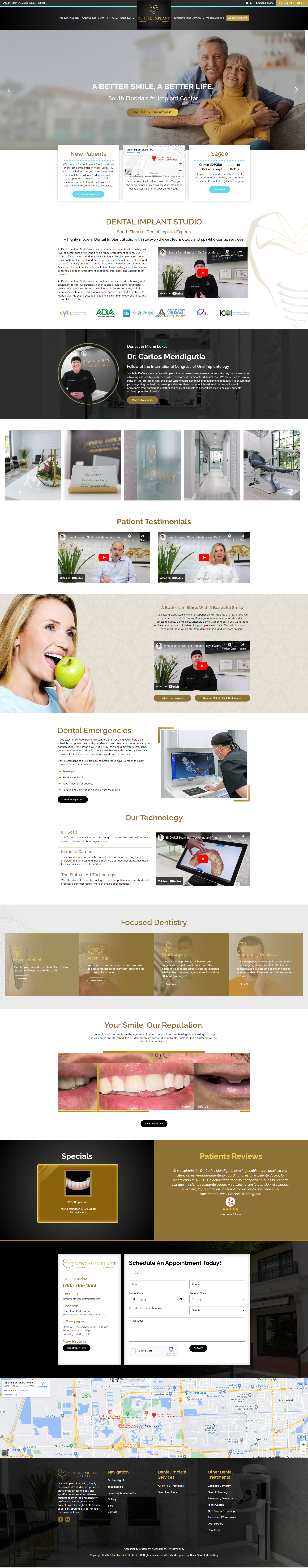 Dental Website Design